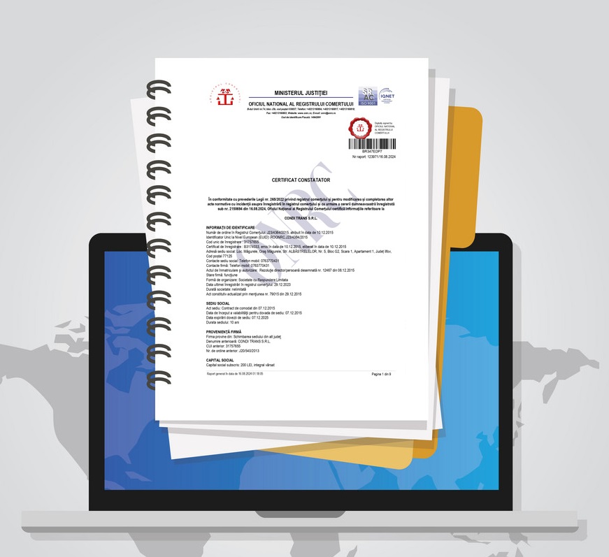 Eliberare Certificat Constatator Onrc Online: Simplu și Rapid