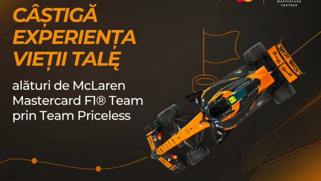 Pasiune la viteză maximă: Banca Transilvania și Mastercard trimit doi fani McLaren la Marele Premiu din Austria