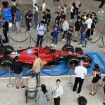 Monopostul Scuderia Ferrari HP a ajuns la Iași prin Bitdefender. România devine o destinație cheie pentru fanii Formula 1